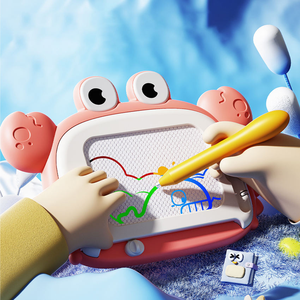 SY卡通可爱螃蟹教育绘画玩具磁性书写板婴儿彩色画板 - Product Image 5