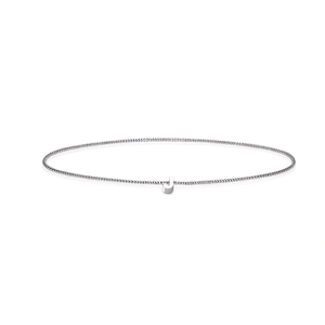 Pulsera J de Acero Inoxidable con Letra J, Joyería Minimalista para Mujer, Pulsera de Moda - Product Image 2