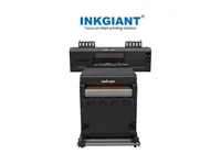 INKGIANT Impresora Textil Digital de 60 cm con Agitador de Polvo en un Solo Conjunto, 4 Cabezales de Impresión I3200-A1, Componentes del Motor Principal, Dimensión de Impresión de 600 mm