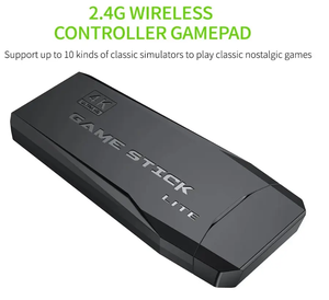 Nuevo Lite 4K 64G M8 Game Stick con más de 10000 Juegos Integrados, Consola de Juegos Retro para TV con Control Inalámbrico, Regalo de Navidad para Niños - Product Image 4