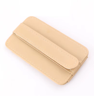 Organisateur de pare-soleil pour voiture, porte-cartes et lunettes, pochette de rangement