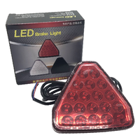 Nouveau 12V rouge stroboscope LED voiture pilote arrêt feu de sécurité feu arrière avertissement frein Signal lampe