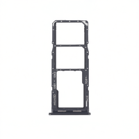 Tiroir MicroSD double SIM de remplacement noir en ABS pour A13 4G A135 A137