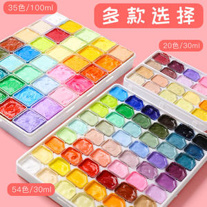 Peinture <span class=keywords><strong>gouache</strong></span> professionnelle Maries 30 ml, pot en gelée, non toxique, peinture <span class=keywords><strong>gouache</strong></span> aquarelle pour la peinture, fournitures artistiques - Product Image 2