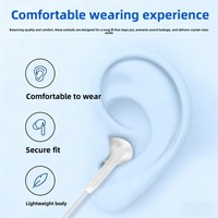 Écouteurs intra-auriculaires de type C pour smartphones universels, micro intégré, commandes intégrées, basses profondes optimisées, écouteurs filaires les plus vendus, cordon de 1,2 m