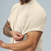 Fábrica de Camisetas OEM, Camisetas Deportivas de Tallas Grandes, Ropa Deportiva Activa, Logotipo Personalizado, Secado Rápido, Transpirable, para Gimnasio, Entrenamiento