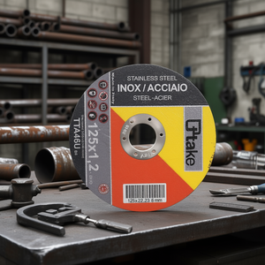 TTAKE ใบเจียร 125x22.23 มม. สำหรับตัดเหล็กและสแตนเลส - Product Image 3
