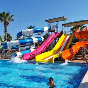 Toboggan <span class=keywords><strong>aquatique</strong></span> en spirale extérieur de taille personnalisée pour la maison, l'hôtel, l'aire de jeux <span class=keywords><strong>aquatique</strong></span>, la piscine et le <span class=keywords><strong>parc</strong></span> <span class=keywords><strong>aquatique</strong></span> - Product Image 5