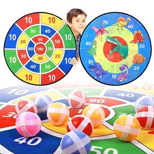 Jeu <span class=keywords><strong>de</strong></span> fléchettes Double face pour enfants, jouets <span class=keywords><strong>de</strong></span> fête <span class=keywords><strong>de</strong></span> sport à l'extérieur - Product Image 1