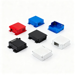 Custom Precision Iron Plate Punching Sheet <b>Metal</b> Fabrication Laser Cutting Plating Stainless Steel Distribution <b>Box</b> Enclosure - Product Image 5