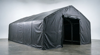Tente de protection extérieure moderne de grande taille de qualité professionnelle, résistante aux UV, imperméable, avec structure en acier durable, pour stockage temporaire et construction