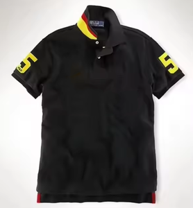 Nuova <span class=keywords><strong>Polo</strong></span> Sportiva Ralf 2025 100% Cotone con Logo Ricamato Personalizzato del Paese, Traspirante, Manica Corta, <span class=keywords><strong>Polo</strong></span> da Golf per Uomo - Product Image 6