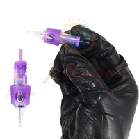 Jilong Violet Aiguille Universelle Pour Tattoo SMP Membrane Cartouche Aiguille Aiguille