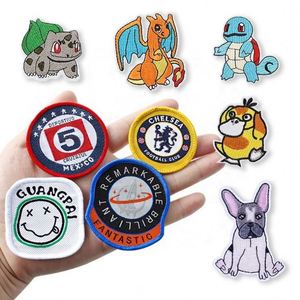 Custom Hat Anime Embroidered Letter Rubber Pvc Woven Iron on Embroidery <b>Patch</b> - Product Image 1