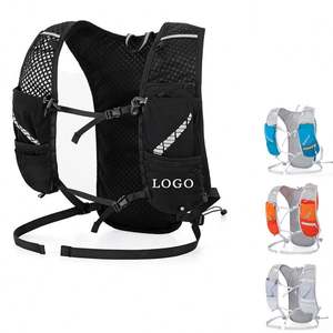New <b>Running</b> Sports Marathon Backpack Ultralight Nylon Lightweight Hiking Bag Portable Water Bag Cross-country Backpacks - Product Image 3