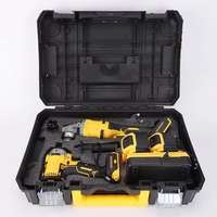 Kits combinés sans fil à batterie au lithium Sanjiang, grande réduction, perceuse à percussion, cloueuse, coffret d'outils