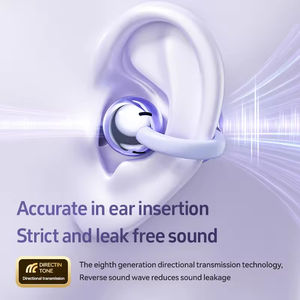 Auriculares inalámbricos M108 con clip OWS abiertos para efecto de sonido panorámico estéreo ACS y traducción por IA - Product Image 2