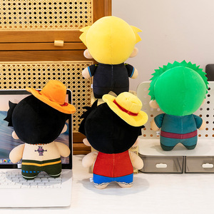 20cm 1 <span class=keywords><strong>Piece</strong></span> Luffy Zoro Sanji ACE Anime đồ chơi sang trọng nhồi bông sang trọng plushtoy - Product Image 6