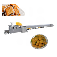 Machine automatique de fabrication de biscuits et ligne de production pour la Tunisie Vente Dabo Kolo Sweetened Galletas De Manteca Suji Sugee Kurma