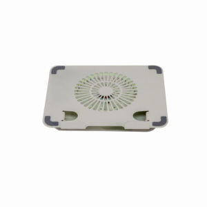 Support pour ordinateur portable en acier et silicone, avec ventilateur RGB pivotant, hauteur réglable, rotation à 360 degrés, ergonomique, vente en gros, nouveauté - Product Image 2