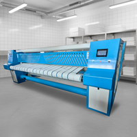 Vente directe usine : Machine à repasser industrielle électrique à double rouleau à vapeur haute performance pour draps et linge plat
