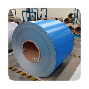 최고의 가격 컬러 코팅 스틸 코일 <span class=keywords><strong>PPGI</strong></span> 코일 생산 라인 건설 용 아연 도금 컬러 코팅 스틸 코일 - Product Image 1