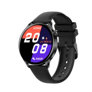 Reloj inteligente multifuncional AK37, pulsera digital de Superficie redonda para conectar teléfono móvil, novedad de 2022