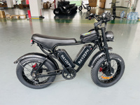 Bicicleta Eléctrica RAYZEPH Q20 Pro 52V 40Ah con Llantas Anchas, Motor Dual, Batería, Bicicleta Eléctrica Híbrida de Montaña para Adultos