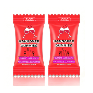 Gomitas Veganas para la Resaca, Desintoxicantes del Hígado, Vitaminas para la Resaca, Dulces Vitamínicos para Después del Alcohol, Remedio para la Resaca, Marca Privada OEM - Product Image 1