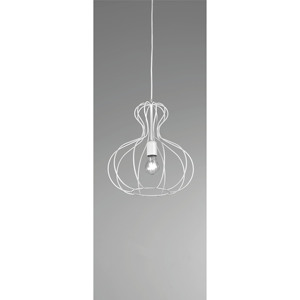 Lampadario a ampoule bianco - 1XE27 - Product Image 1
