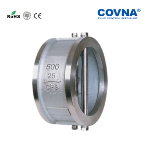 Válvula de Retención de Disco Inclinable de Acero Inoxidable 316, Tipo Brida Wafer DN150 de 6 Pulgadas PN16, Envío Rápido COVNA - Product Image 4