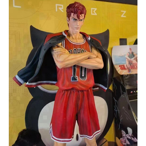 Estatua de resina de tamaño real animación Slam Dunk Master Blood jugador de baloncesto grupo Hanamichi Sakuragi figura de acción - Product Image 6