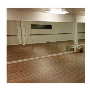 True Image Anti-corrosion Wall Large Film Dance Studio Mirrors for Gym Mirror Grade or Auto Grade Clear Float Glass,glass 100sqm - Product Image 1