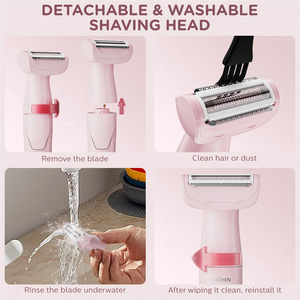 Электрический Эпилятор с USB питанием для женщин, дома и автомобиля, безболезненная Бритва для удаления волос на лице для женщин на английском языке - Product Image 5