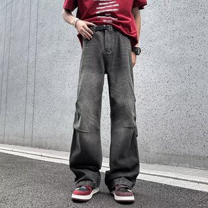 กางเกงยีนส์ผู้ชาย Rodeo Hem, กางเกงผ้ายีนส์ขอบตรงขอบกิจกรรม - Product Image 3