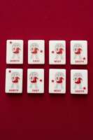 Tuiles de Mahjong de l'Université de l'Alabama en stock, fret aérien en option