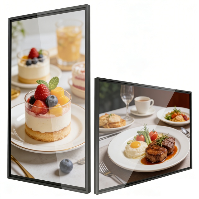 MIDA 32-Inch Wall Mounted Screen LCD Panel Digital Signage Advertising Machine for Shop Display LED Display