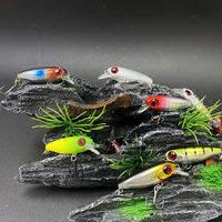 Leurre pour brochet et petits poissons de 38 mm et 2,8 g, adapté à toutes les couches de la nappe aquatique