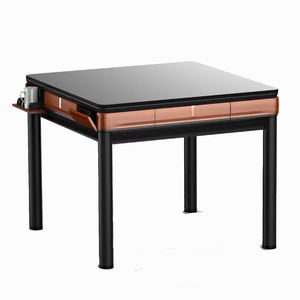 Venta al por mayor de fábrica, mesa de comedor, máquina automática de Mahjong eléctrica de 42 46mm, juego de mesa de tamaño Mahjong con <span class=keywords><strong>2</strong></span> pares de Mahjongs - Product Image 1