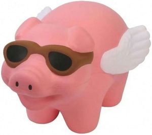 ลูกบอลบีบลดความเครียดรูปหมู ของที่ระลึก ทำจากโฟม PU ดีไซน์รูปหมู - Product Image 2