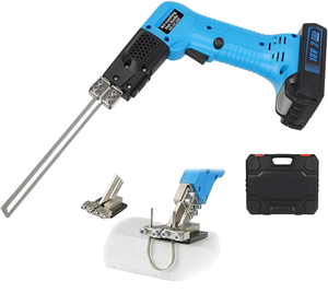 Couteau électrique sans fil 18V 150W pour découpe de mousse à chaud, kit d'outils de sculpture DIY pour panneaux KT, polyuréthane, polyéthylène, EPS, XPS, avec batterie - Product Image 1