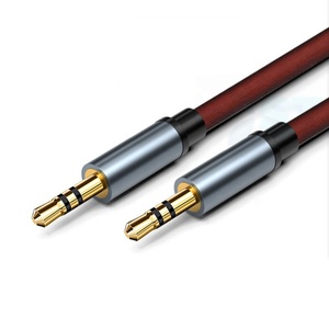 Đầu Nối Mạ Vàng Xput Đầu Kim Loại Cáp Aux <span class=keywords><strong>3.5MM</strong></span> Đến <span class=keywords><strong>3.5MM</strong></span> Âm Thanh Hifi Jack Cáp Âm Thanh Nổi Aux - Product Image 2