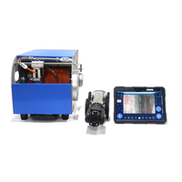 Étanche IP68 360° °   Caméra d'inspection de canalisation industrielle avec zoom laser rotatif 10X pour diamètres de 150 à 3000 mm