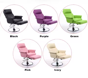 Sillas de Estilismo Reclinables Rosadas, Sillas Reclinables Económicas, Silla para Clientes de Salón de Uñas - Product Image 2