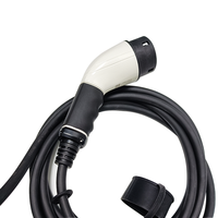 Chargeur monophasé Type2 EV 32A EV câble de charge Type 2 AC Ev chargeur pistolet connecteur d'extrémité de véhicule