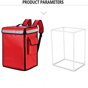 Mochila Térmica Impermeable para Repartidores de Pizza y Comida Rápida, Bolsa de Reparto de Alimentos con Aislamiento Personalizado - Product Image 3