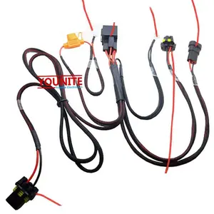 high quality automobile Led Light HID Xenon Relay Wire Harness