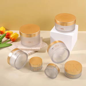 Fábrica al por mayor OEM 15g 30g 50g 80g 120g 150g 200g 250g glaseado transparente PET cosmético crema tarro marca Heypack tarro de crema - Product Image 5