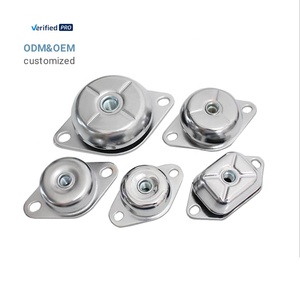 Isolateurs d'amortisseur de vibrations à coupe de cisaillement à compression Supports en caoutchouc Support d'amortisseur d'amortisseur Anit Vibration Pad Bell Mount Feet - Product Image 1