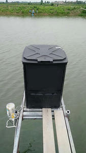 Meilleur distributeur automatique numérique de nourriture pour poissons/crevettes/crevettes de mer/tilapia, avec minuterie numérique en plastique - Product Image 2